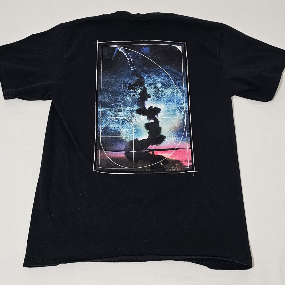 Empyre Black Tee with Cosmic Graphic Men's Medium